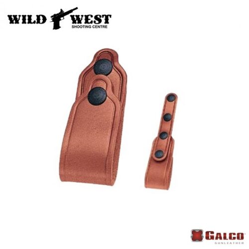 Galco Miami Classic Tie Down set Brown