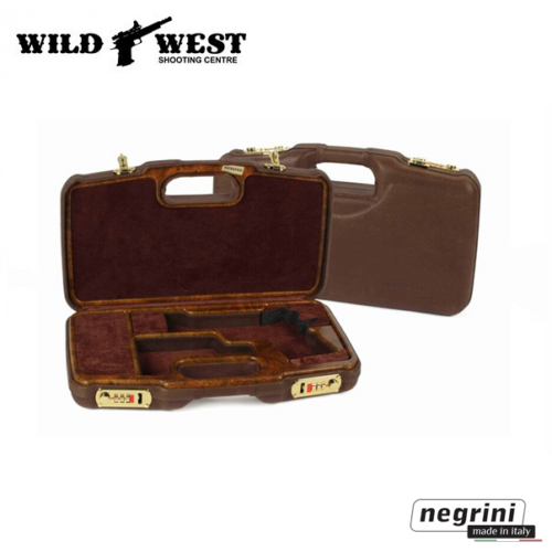 Negrini Model 1911 Leather/Faux Wood Gun Case