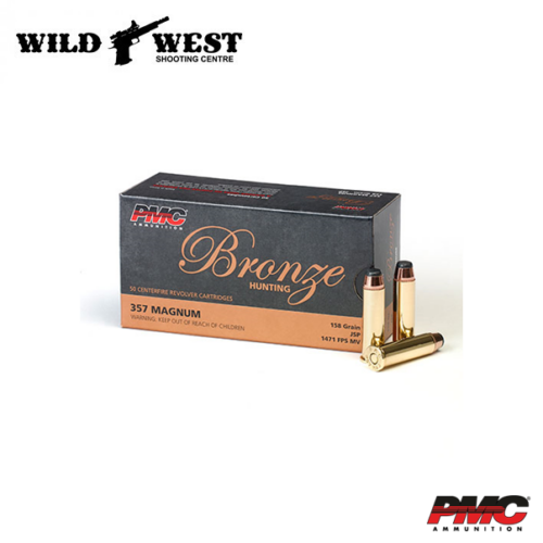 PMC Bronze .357 Mag 158gr. JSP - 50 Rounds