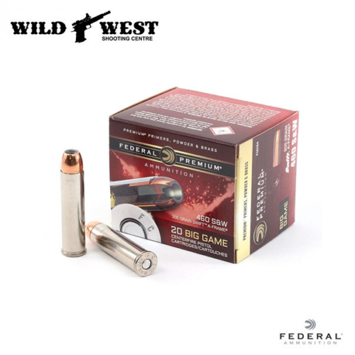 Federal Premium .460 S&W 300 gr. Swift A-Frame - 20 Rounds