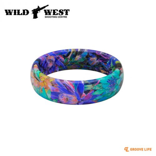 Groove Twilight Blossom Silicone Ring