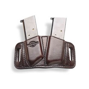 Mitch Rosen 5DM Double Mag Pouch RH Beretta 92 - Black